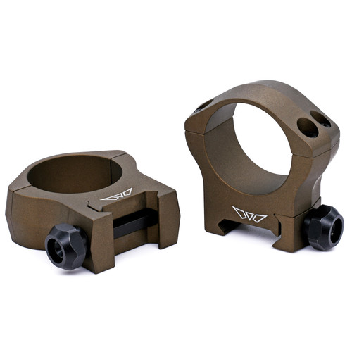 7214BB Warne Mountain Tech 30mm, Medium Burnt Bronze Rings