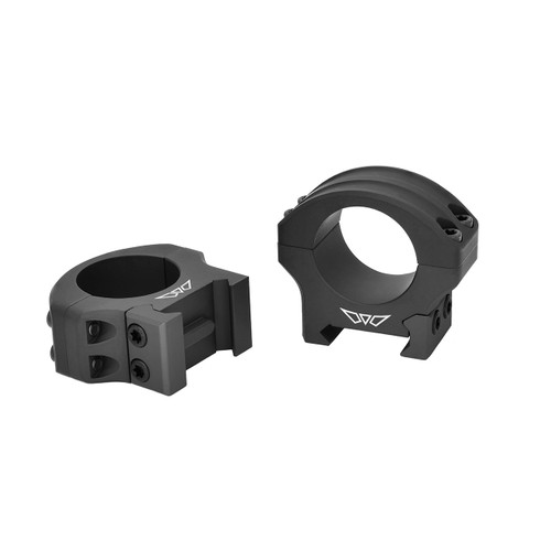 8500M Warne HyperLite 1 inch, Low Matte Rings