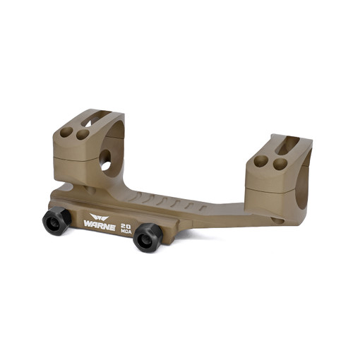 LRSKEL30DE 20MOA, Extended Skeletonized 30mm MSR Mount, Dark Earth