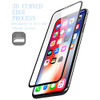 Full Coverage Premium 2.5D Round Edge HD Tempered Glass Screen Protector for iPhone XR - Black