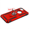 Armor Ring Finger Loop Hybrid Case for iPhone SE (3rd gen & 2nd gen) and iPhone 8/7/6S/6 - Red