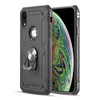 Armor Ring Finger Loop Hybrid Case for iPhone XR - Black