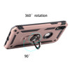 Armor Ring Finger Loop Hybrid Case for iPhone XR - Rose Gold