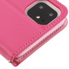 Xtra Series Essential Leather Wallet Stand Case for iPhone 11 - Hot Pink