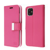 Xtra Series Essential Leather Wallet Stand Case for iPhone 11 - Hot Pink