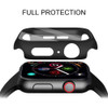 Defense Case with Integrated Tempered Glass Screen Protector for Apple Watch 40mm Series SE / 6 / 5 / 4 - Black
