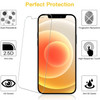 3-Pack HD Premium 2.5D Round Edge Tempered Glass Screen Protector for iPhone 12 / iPhone 12 Pro