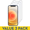 3-Pack HD Premium 2.5D Round Edge Tempered Glass Screen Protector for iPhone 12 / iPhone 12 Pro