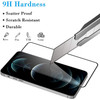 3-Pack Full Coverage Premium 2.5D Round Edge HD Tempered Glass Screen Protector for iPhone 12 / iPhone 12 Pro