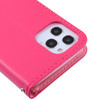 Xtra Series Essential Leather Wallet Stand Case for iPhone 12 / iPhone 12 Pro - Hot Pink