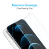 3-Pack HD Premium 2.5D Round Edge Tempered Glass Screen Protector for iPhone 12 Pro Max