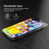 Full Coverage Premium 2.5D Round Edge HD Tempered Glass Screen Protector for iPhone 12 Pro Max