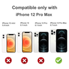 Full Coverage Premium 2.5D Round Edge HD Tempered Glass Screen Protector for iPhone 12 Pro Max