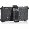 Kinetic Hybrid Armor Case with Belt Clip Holster for iPhone 12 Pro Max - Black