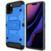 Kinetic Hybrid Armor Case with Belt Clip Holster for iPhone 12 Pro Max - Blue