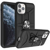 Dynamic Dual Layer Hybrid Case with Ring Stent Finger Loop for iPhone 12 Pro Max - Black