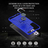 Dynamic Dual Layer Hybrid Case with Ring Stent Finger Loop for Samsung Galaxy S21 Plus 5G - Navy Blue