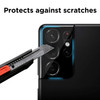 Rear Camera Lens HD Tempered Glass Protector for Samsung Galaxy S21 Ultra - Black