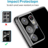 Rear Camera Lens HD Tempered Glass Protector for Samsung Galaxy S21 Ultra - Black