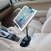 Heavy Duty Tablet and Smartphone Cup Holder Mount with 360 Degree Rotation