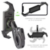 Universal Heavy Duty Bicycle Handlebar Smartphone Holder Mount With 360 Degree Rotation