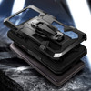Military-Style Hybrid Armor Case with Integrated Belt Clip and Kickstand for Motorola Moto G Power 2021