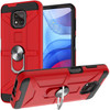 Dynamic Dual Layer Hybrid Case with Ring Stent Finger Loop for Motorola Moto G Power 2021 - Red