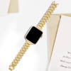 Luxury Stainless Steel Diamond Link Watch Band for Apple Watch 45mm / 44mm / 42mm - Gold