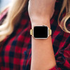 Luxury Stainless Steel Diamond Link Watch Band for Apple Watch 41mm / 40mm / 38mm - Gold