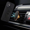 Elite Series Hybrid Case with Ring Stent Finger Loop and Camera Lens Cover for iPhone 13 Pro Max - Black