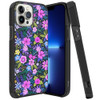 MetKase Drop Tested Air Cushion Hybrid Case for iPhone 13 Pro - Mystical Floral Boom