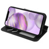 Element Series Book-Style Leather Folio Wallet Case for iPhone 12 Pro Max - Black