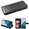Element Series Book-Style Leather Folio Wallet Case for Samsung Galaxy S21 Plus 5G - Black