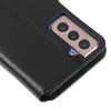 Element Series Book-Style Leather Folio Wallet Case for Samsung Galaxy S21 Plus 5G - Black