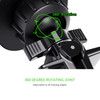 Extra Strength Magnetic Air Vent Phone Holder Mount with 360 Rotation and Twist-Lock - Black