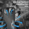 Military Grade Hybrid Armor Case with Integrated Belt Clip and Kickstand for iPhone 13 - Black