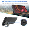 Camera Lens Stand Case for iPhone 13 - Black