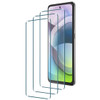 3-Pack Premium HD Tempered Glass Screen Protector for Motorola One 5G Ace