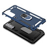 Military Grade Finger Loop Case with Ring Holder for Samsung Galaxy S21 FE 5G - Navy Blue