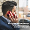 Military Grade Finger Loop Case with Ring Holder for Samsung Galaxy S22 Plus 5G - Red