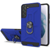 Dynamic Dual Layer Hybrid Case with Ring Holder for Samsung Galaxy S22 Plus 5G - Blue