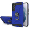 Dynamic Dual Layer Hybrid Case with Ring Holder for Samsung Galaxy S22 5G - Blue