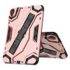 Rugged Hybrid Armor Case with Multi-Functional Kickstand for iPad Mini 6 (6th Generation) - Rose Gold