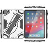 Rugged Hybrid Armor Case with Multi-Functional Kickstand for iPad Air (5th and 4th Generation) - Silver