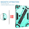 Rugged Hybrid Armor Case with Multi-Functional Kickstand for iPad Air (5th and 4th Generation) - Teal