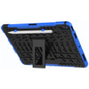 Exoskeleton Hybrid Armor Case with Kickstand for iPad Air (5th and 4th Generation) - Blue