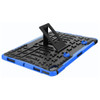 Exoskeleton Hybrid Armor Case with Kickstand for iPad Air (5th and 4th Generation) - Blue