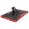 Exoskeleton Hybrid Armor Case with Kickstand for iPad Air (5th and 4th Generation) - Red