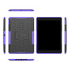 Exoskeleton Hybrid Armor Case with Kickstand for iPad 10.2 inch (9th, 8th & 7th Gen) - Purple