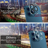 3-Pack Rear Camera Lens HD Tempered Glass Protector for iPhone 13 Pro / iPhone 13 Pro Max